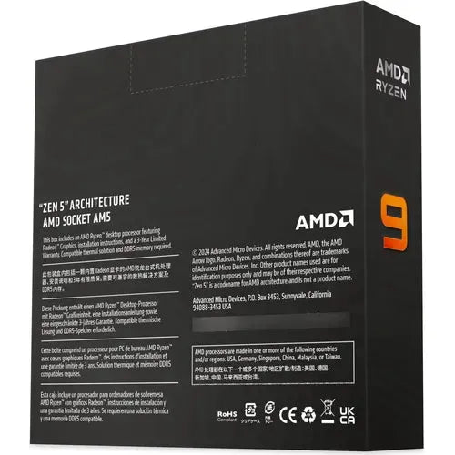 Procesador AMD Ryzen 9 9900X-GSMPRO.CL